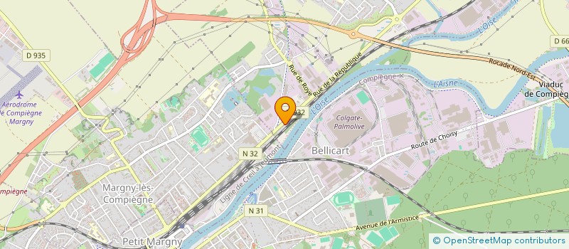 localisation de l'entreprise SCI LES HAUTS DE LA PLAUCHETTE  CLAIROIX