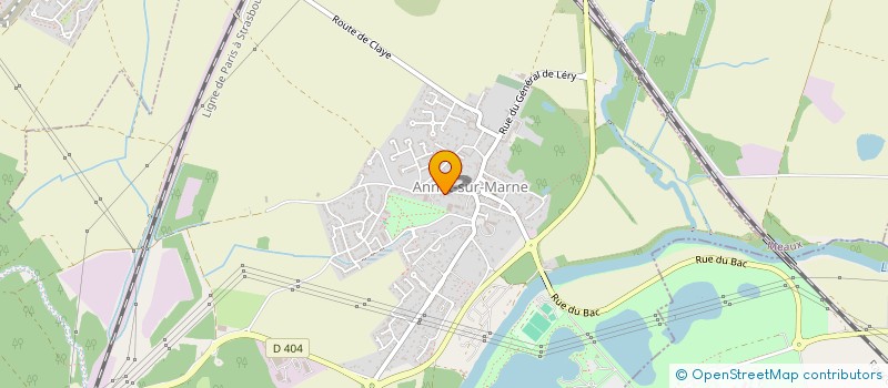 localisation de l'entreprise SCI LES HAUTS DE LAGNY FT  ANNET-SUR-MARNE