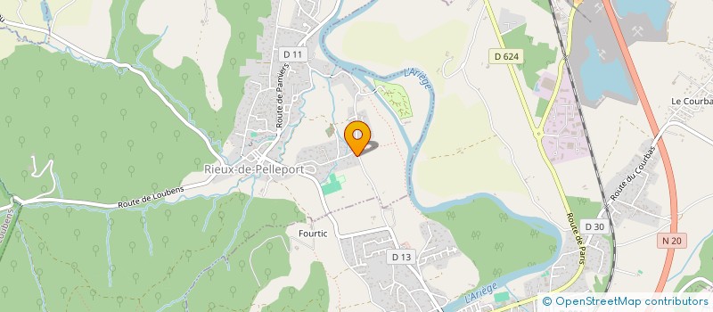 localisation de l'entreprise SCI LES HAUTS DE PINCHERE à VARILHES
