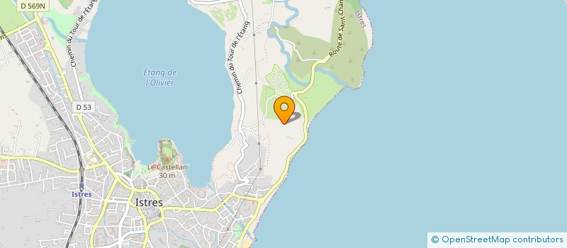 localisation de l'entreprise SCI LES HAUTS DE QUINSANE  ISTRES