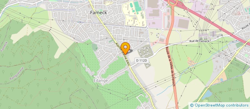 localisation de l'entreprise SCI LES HAUTS DE ROUSSY I  FAMECK