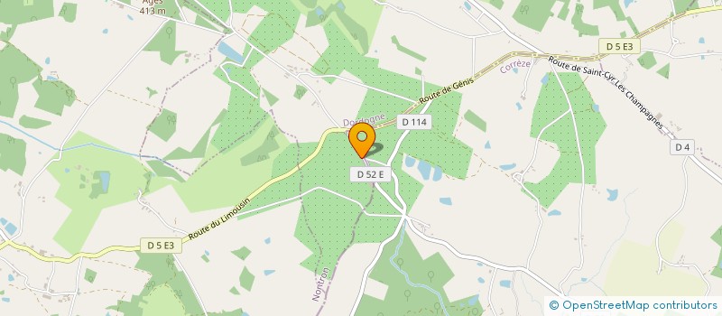 localisation de l'entreprise SCI LES HAUTS DE SAINT CYR  SAINT-CYR-LES-CHAMPAGNES