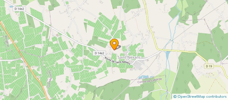 localisation de l'entreprise SCI LES HAUTS DE SAINT NEXANS  SAINT-NEXANS