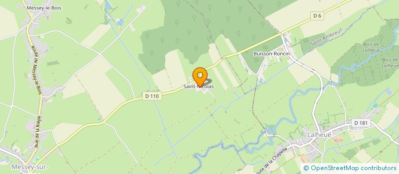 localisation de l'entreprise SCI LES HAUTS DE SIENNE  MESSEY-SUR-GROSNE