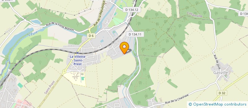 localisation de l'entreprise SCI LES HAUTS DU CHATEAU à SAINT-PREST