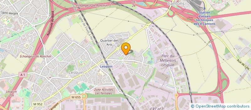 localisation de l'entreprise SCI LES HAUTS DU MAREQUAIX à LESQUIN