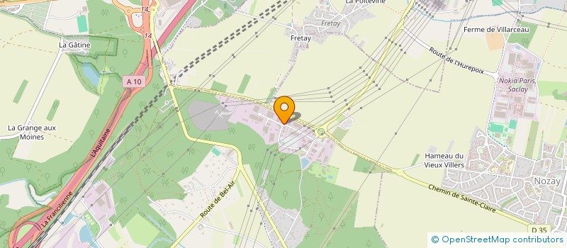 localisation de l'entreprise SCI LES HAUTS DU PARC  MARCOUSSIS