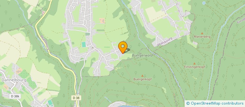 localisation de l'entreprise SCI LES HAUTS FOURNEAUX  PHALSBOURG