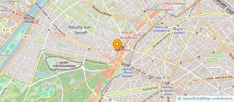 localisation de l'entreprise SCI LES HAUTS GRAVIERS à NEUILLY-SUR-SEINE