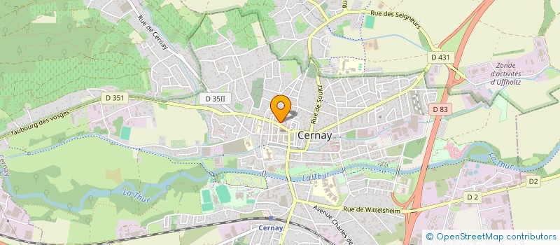 localisation de l'entreprise SCI LES HAUTS LOGIS  ASPACH-LE-BAS