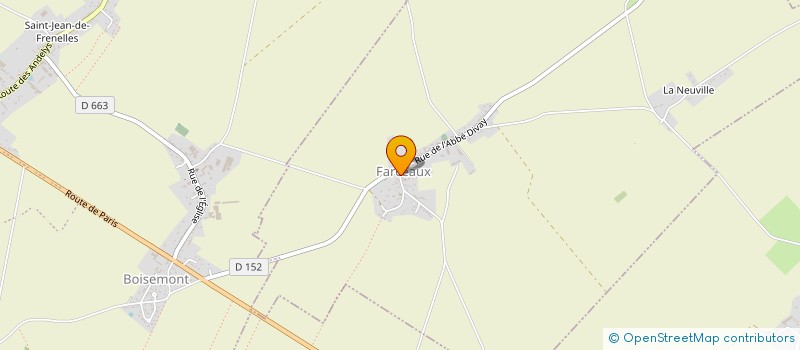 localisation de l'entreprise SCI LES HAUTS RES PAULETTE SARAZIN  FARCEAUX