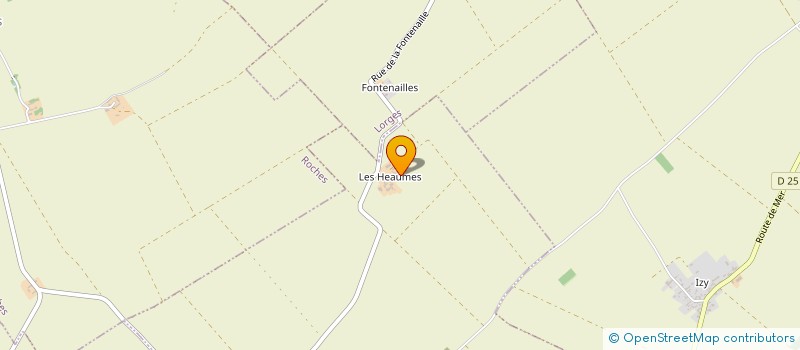 localisation de l'entreprise SCI LES HEAUMES  CONCRIERS
