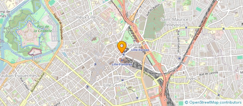 localisation de l'entreprise SCI LES HELIOTROPES 91  LILLE