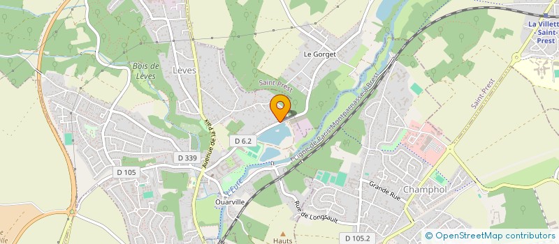 localisation de l'entreprise SCI LES HERAILLES à LEVES