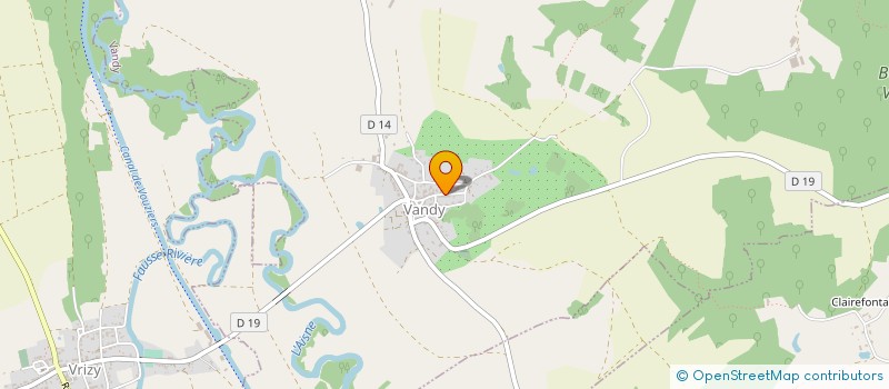 localisation de l'entreprise SCI LES HERALLES  VANDY