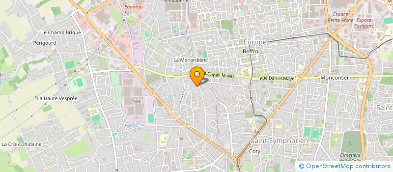 localisation de l'entreprise SCI LES HERAULTS à SAINT-CYR-SUR-LOIRE