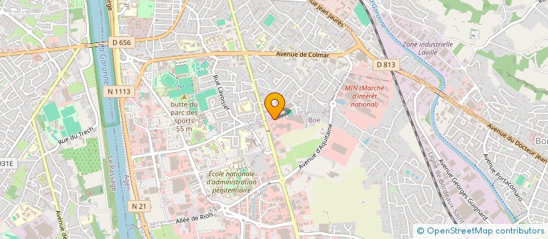 localisation de l'entreprise SCI LES HERBIERS O TERRA  BOE