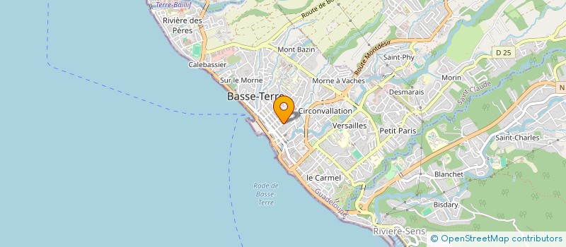 localisation de l'entreprise SCI LES HERITIERS DIDOMENICO à BASSE-TERRE