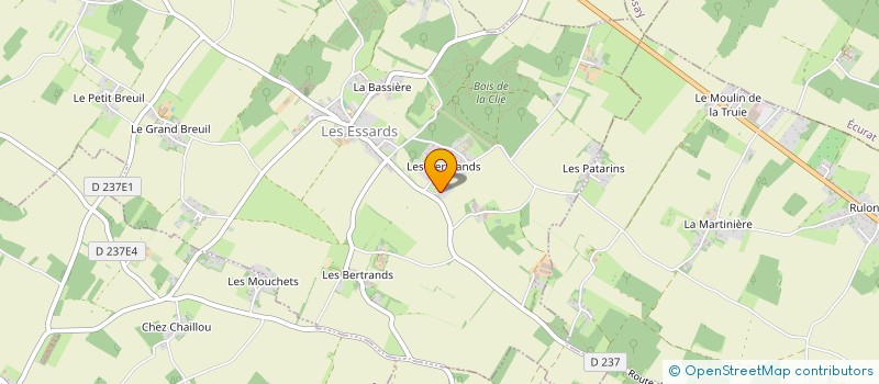 localisation de l'entreprise SCI LES HERMSARDS à LES ESSARDS