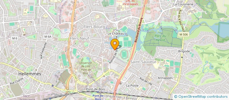 localisation de l'entreprise SCI LES HERONS DES MOULINS à VILLENEUVE-D'ASCQ