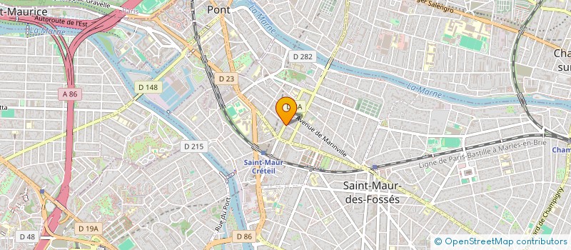 localisation de l'entreprise SCI LES HESPERIDES à SAINT-MAUR-DES-FOSSES