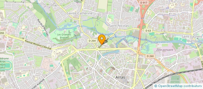 localisation de l'entreprise SCI LES HEUTZS à ARRAS