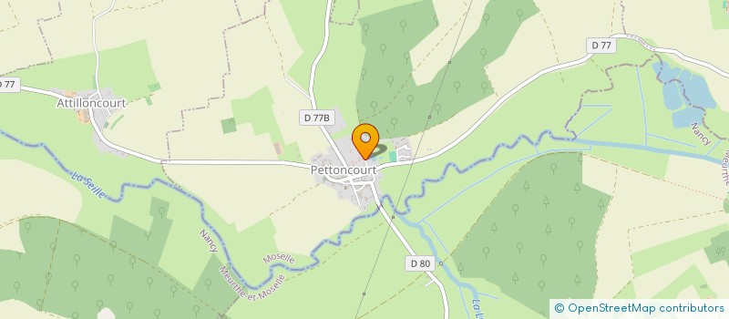 localisation de l'entreprise SCI LES HIBISCUS  AMELECOURT