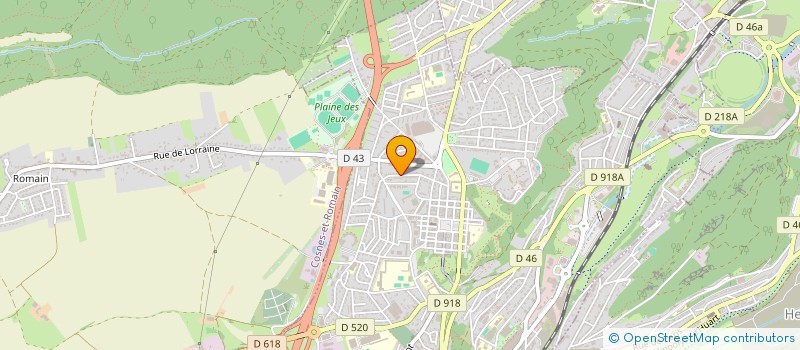 localisation de l'entreprise SCI LES HIBISCUS à LONGWY