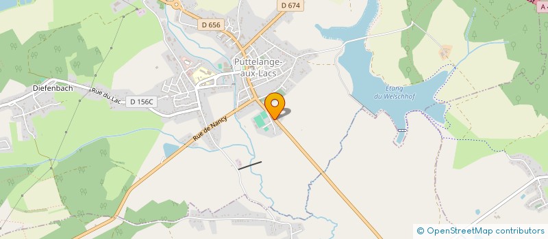 localisation de l'entreprise SCI LES HIRONDELLES  PUTTELANGE-AUX-LACS