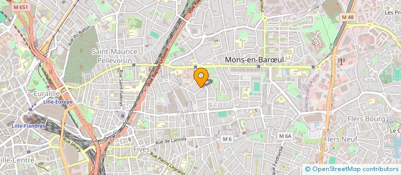 localisation de l'entreprise SCI LES HIRONDELLES  MONS-EN-BARUL