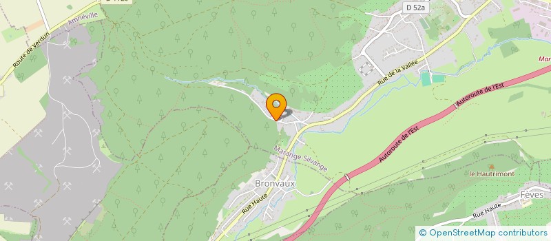 localisation de l'entreprise SCI LES HIRONDELLES  MARANGE-SILVANGE