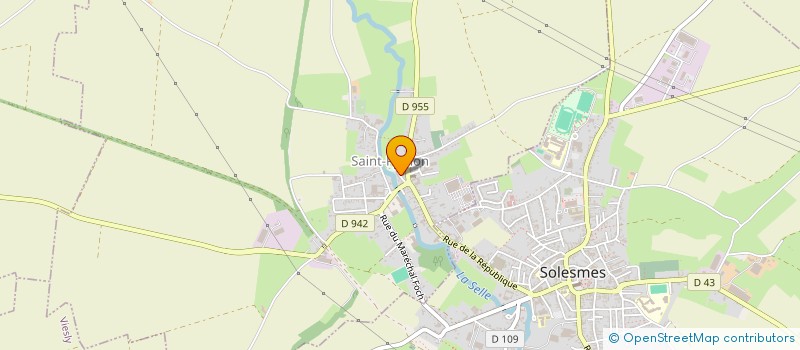 localisation de l'entreprise SCI LES HIRONDELLES  SAINT-PYTHON