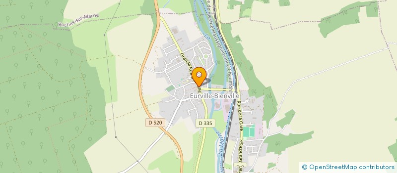 localisation de l'entreprise SCI LES HIRONDELLES à EURVILLE-BIENVILLE