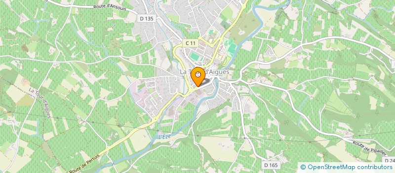 localisation de l'entreprise SCI LES HIRONDELLES  LA TOUR-D'AIGUES