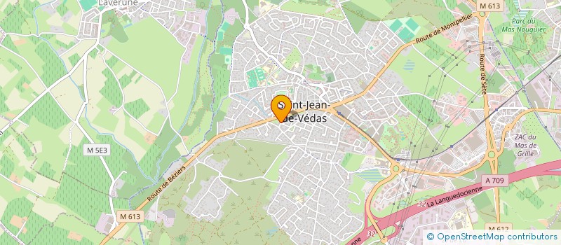 localisation de l'entreprise SCI LES HIRONDELLES  SAINT-JEAN-DE-VEDAS