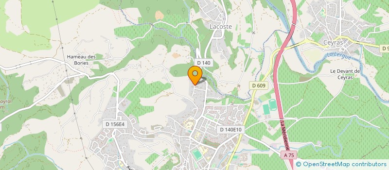 localisation de l'entreprise SCI LES HIRONDELLES  NEBIAN