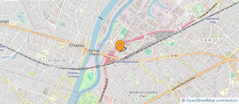 localisation de l'entreprise SCI LES HIRONDELLES DE VSG à RUEIL-MALMAISON