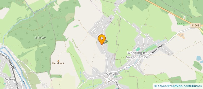 localisation de l'entreprise SCI LES HIRONDELLES DU VAL  BLIES-EBERSING