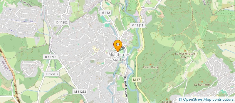 localisation de l'entreprise SCI LES HIRONDELLES JPA  MONTFERRIER-SUR-LEZ