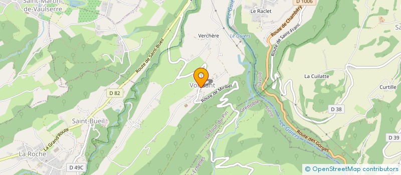 localisation de l'entreprise SCI LES HOPITAUX  SAINT-SULPICE-DES-RIVOIRES