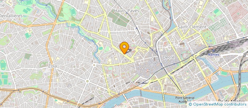 localisation de l'entreprise SCI LES HORIZONS à NANTES