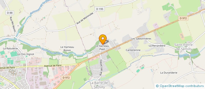 localisation de l'entreprise SCI LES HORIZONS  SAINT-ANDRE-DE-L'EPINE