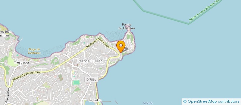 localisation de l'entreprise SCI LES HORTENSIAS  PERROS-GUIREC