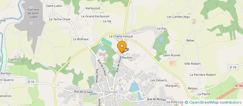 localisation de l'entreprise SCI LES HORTENSIAS  PLEMET