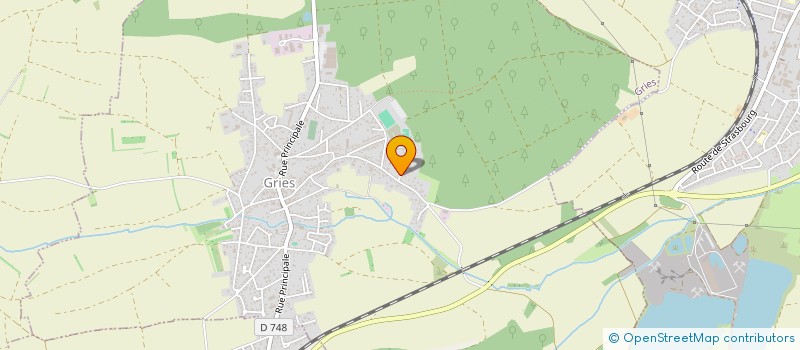 localisation de l'entreprise SCI LES HORTENSIAS  GRIES