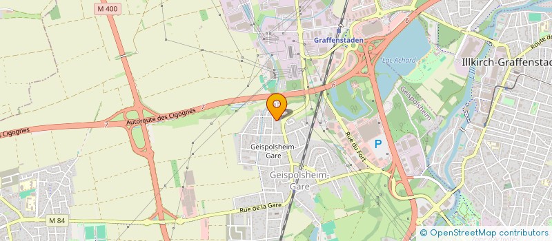 localisation de l'entreprise SCI LES HORTENSIAS  GEISPOLSHEIM