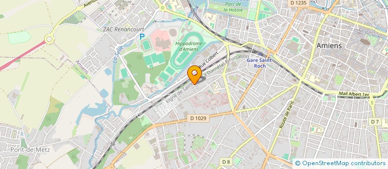 localisation de l'entreprise SCI LES HORTILLONS à AMIENS