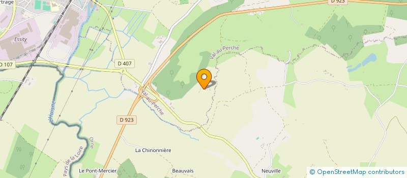 localisation de l'entreprise SCI LES HOTELS YVONS à VAL-AU-PERCHE