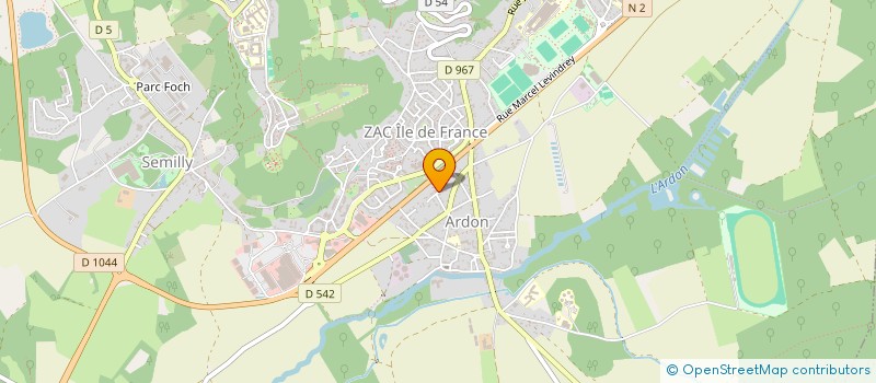 localisation de l'entreprise SCI LES HOTES D'ELOISE à LAON