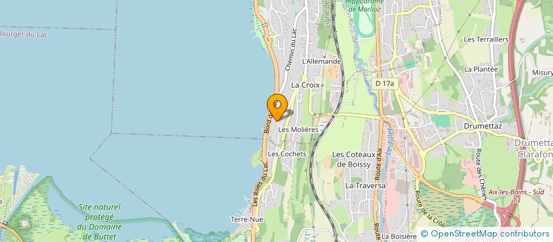 localisation de l'entreprise SCI LES HOTES DU FOUR  TRESSERVE